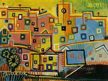 パブロ・ピカソ Painting - 住宅 1937 パブロ・ピカソ